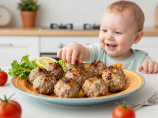 BLW receptek: fasírtgolyók, amiket a baba is biztonsággal ehet