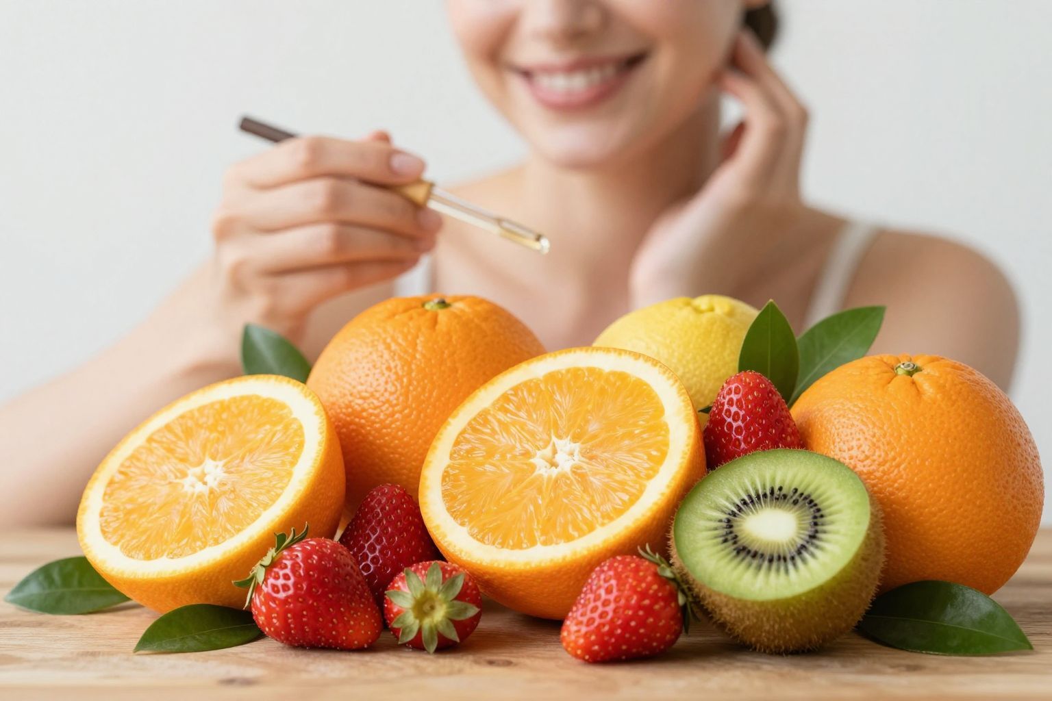 A C-vitamin fokozza a bőr regenerálódását és védelmét.