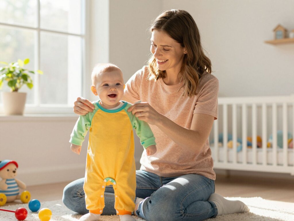 Csecsemő Praktikus Öltöztetési Tanácsok: Hogyan Válaszd ki és Vedd fel a Ruhákat?