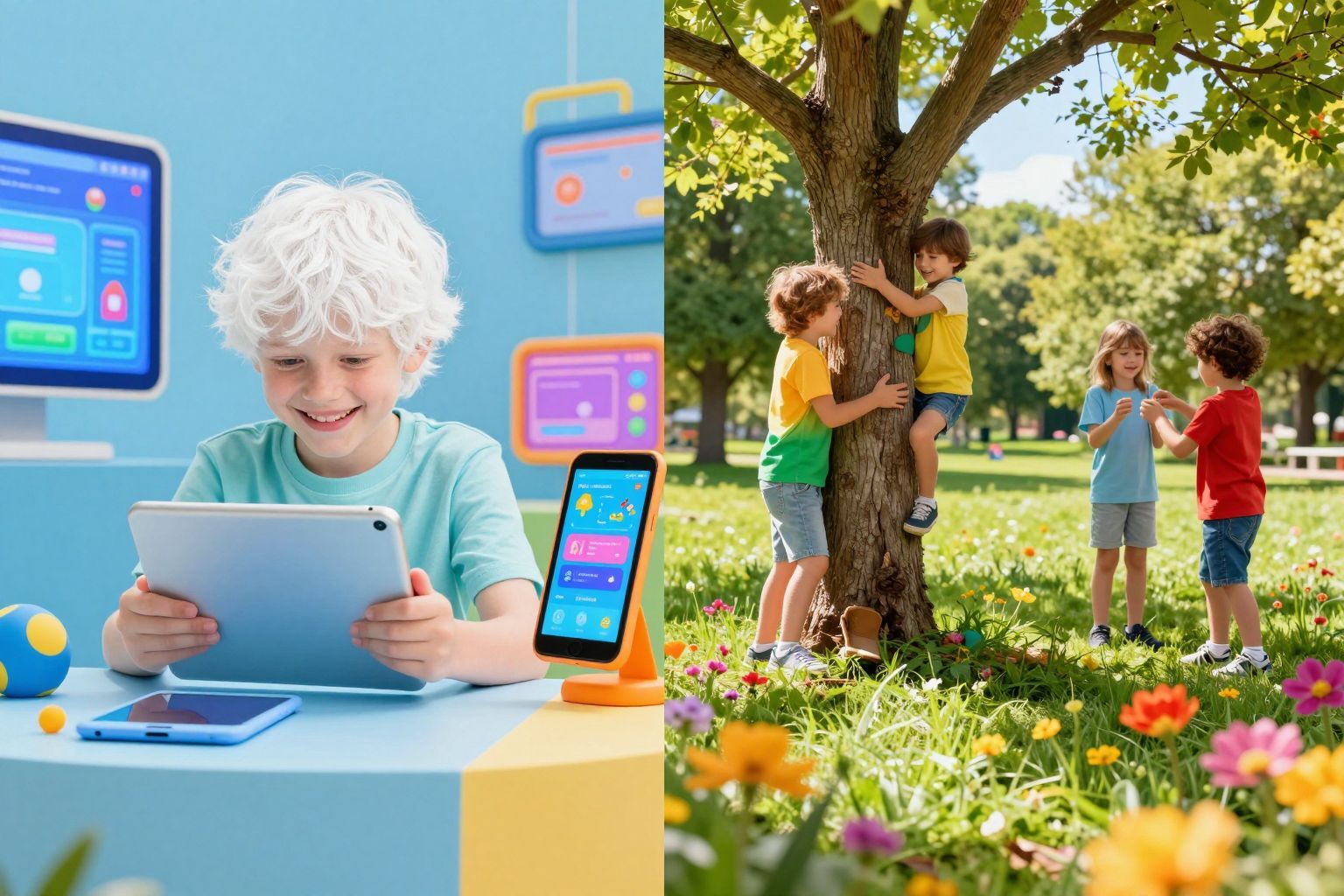 A digitális túlstimuláció károsíthatja az érzékszerveket fejlődéskor.