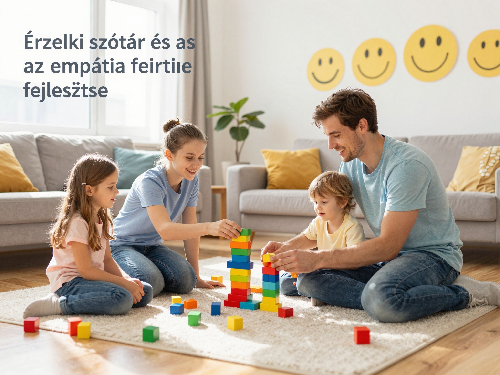 Az érzelmi szótár bővítése segíti az empátia fejlődését.