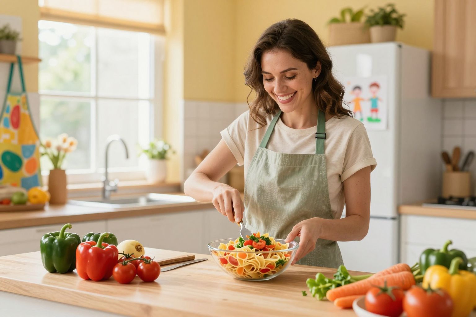 Az ételallergiák figyelembevételével variálhatók a tésztaételek.