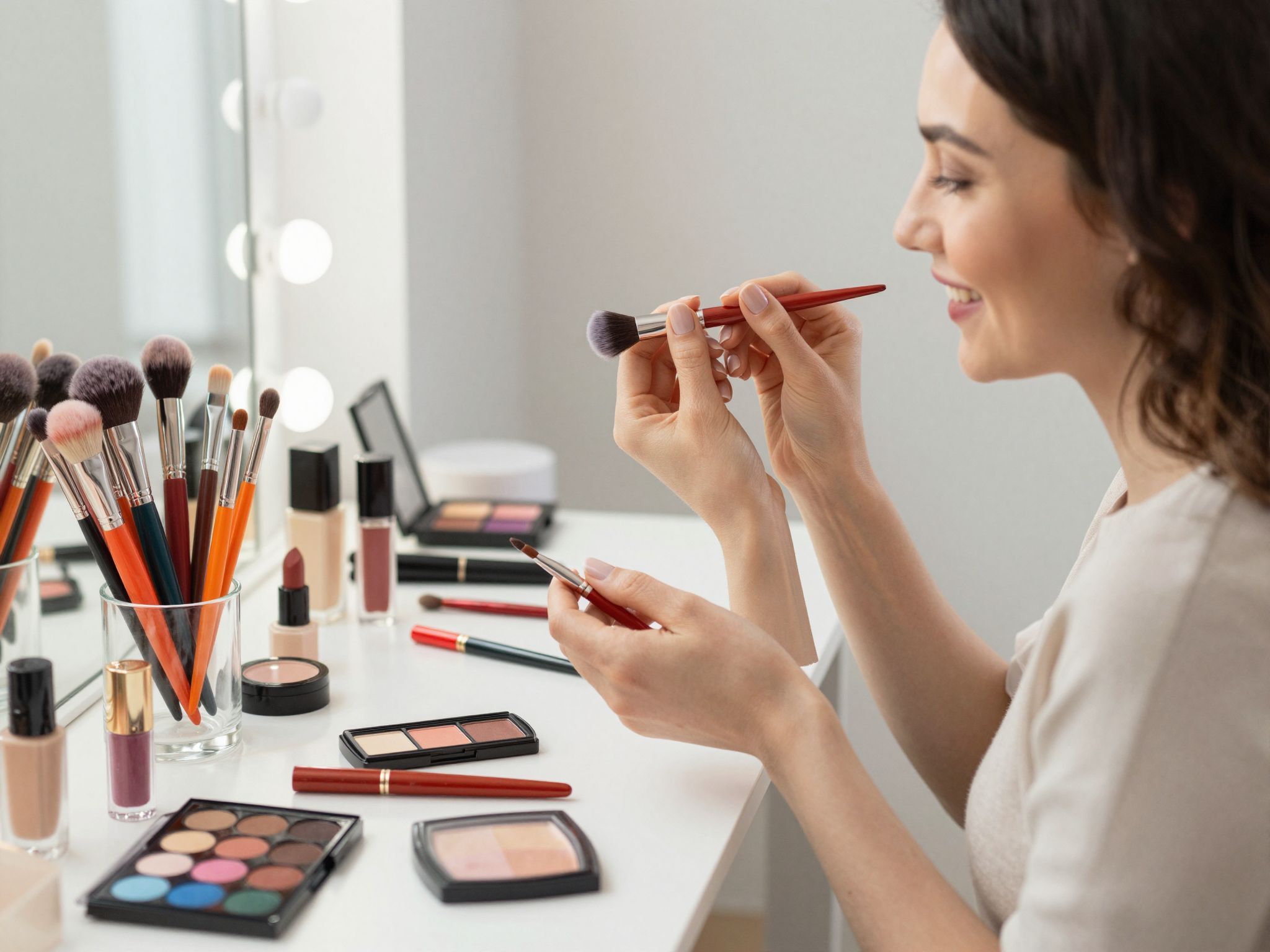 Az ecsetápolás hosszú távon csökkenti a sminkköltségeket.