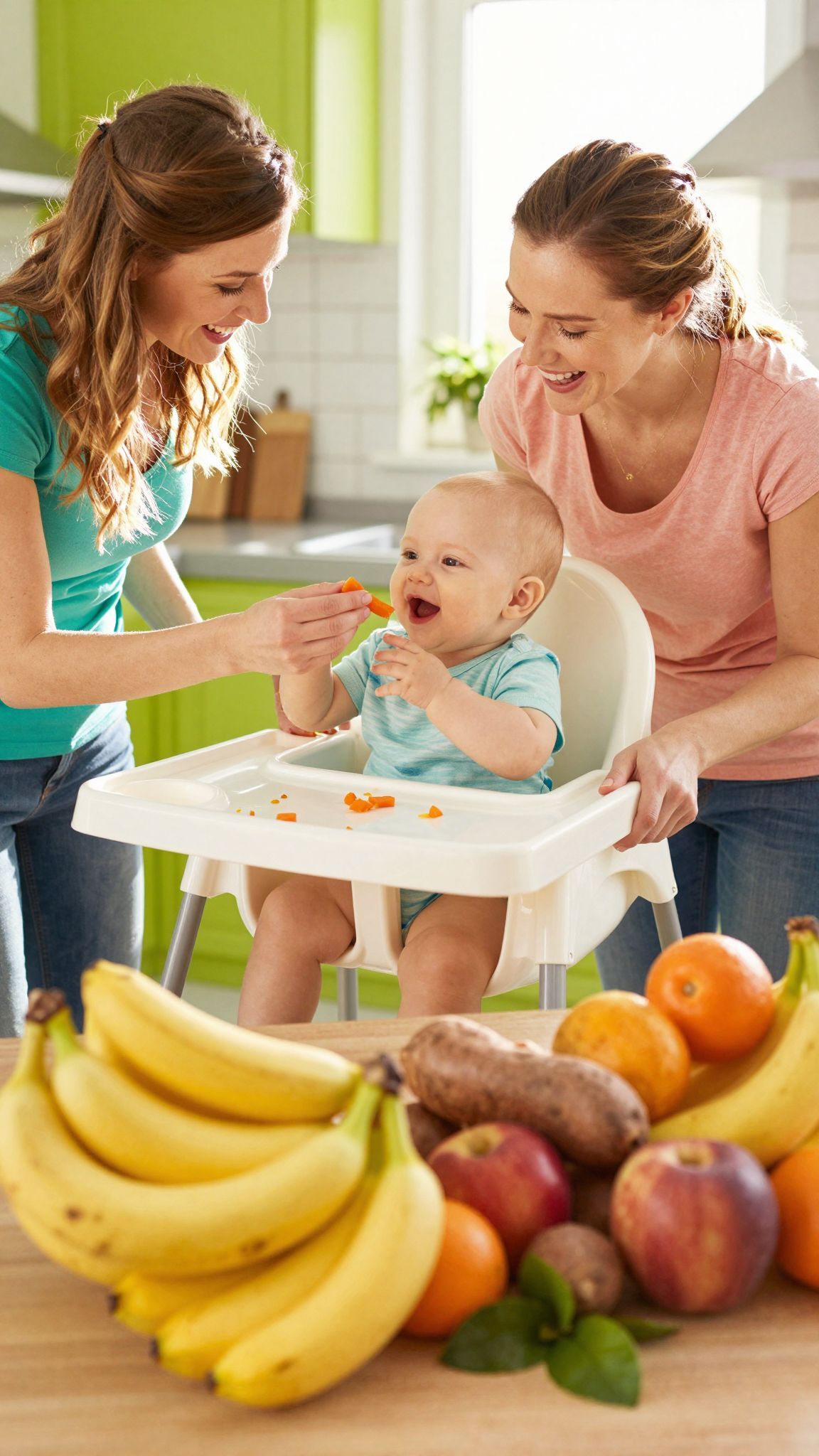 A 10-12 hónapos babák számára javasolt ételek: változatosak.
