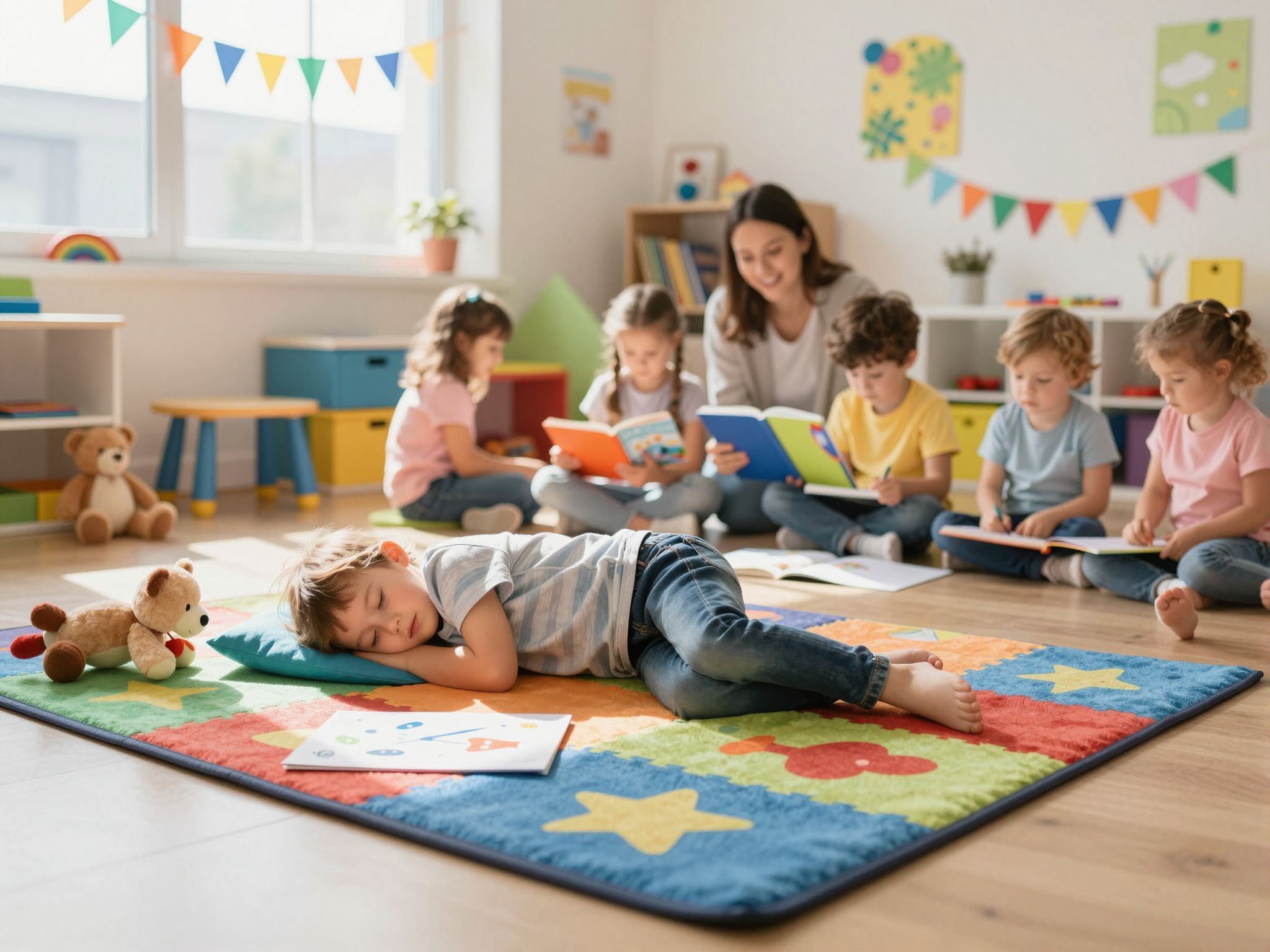 A délutáni alvás elősegíti a nyelvi fejlődést.