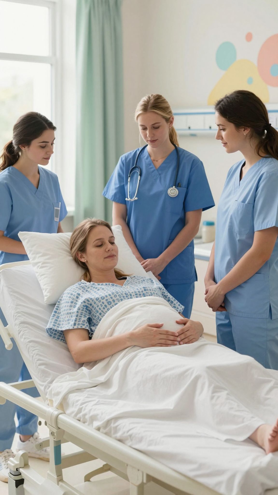 A szülési fájdalom segít a baba biztonságos születésében.