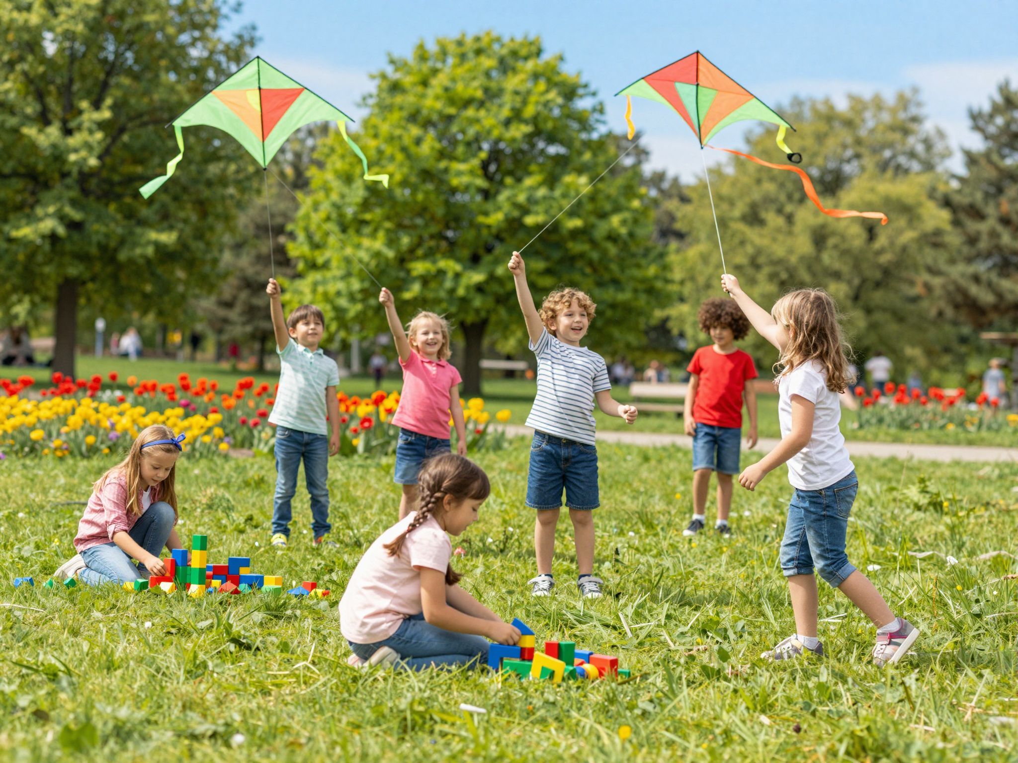 Öt éves korban erősödik a szociális készségek fejlődése.