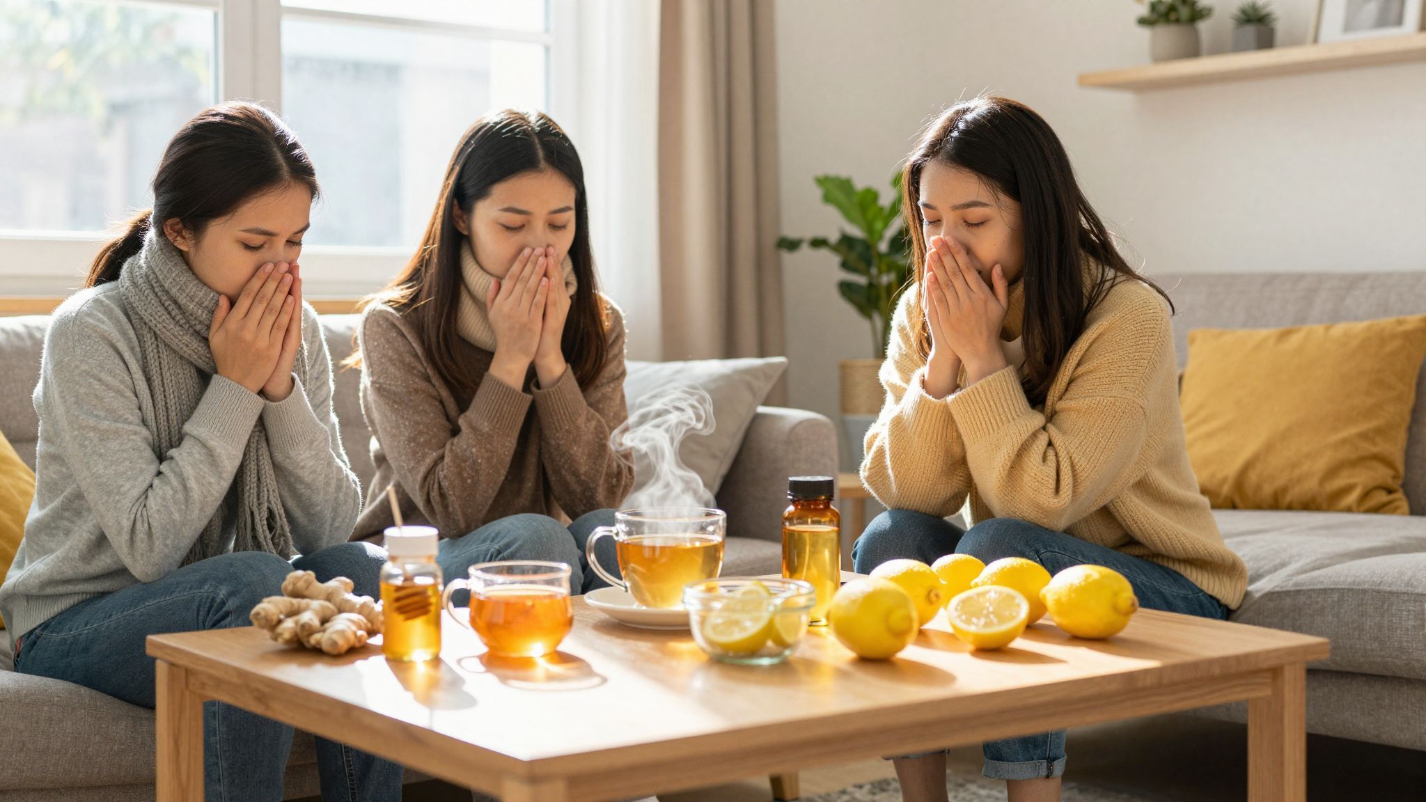 A méz és citrom kombinációja hatékonyan csökkenti a köhögést.