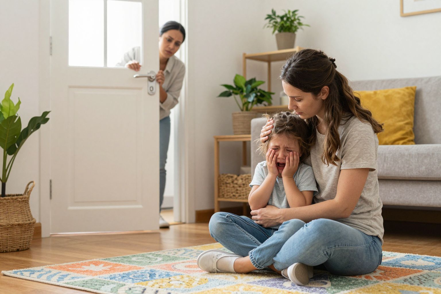 Szőnyegek és függönyök csökkentik a lakásban a zajt.
