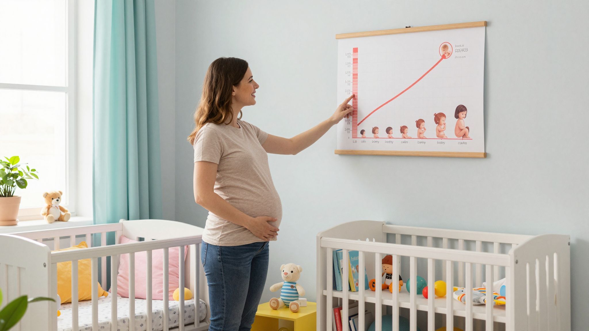 A méh növekedése a terhesség során folyamatos és dinamikus.