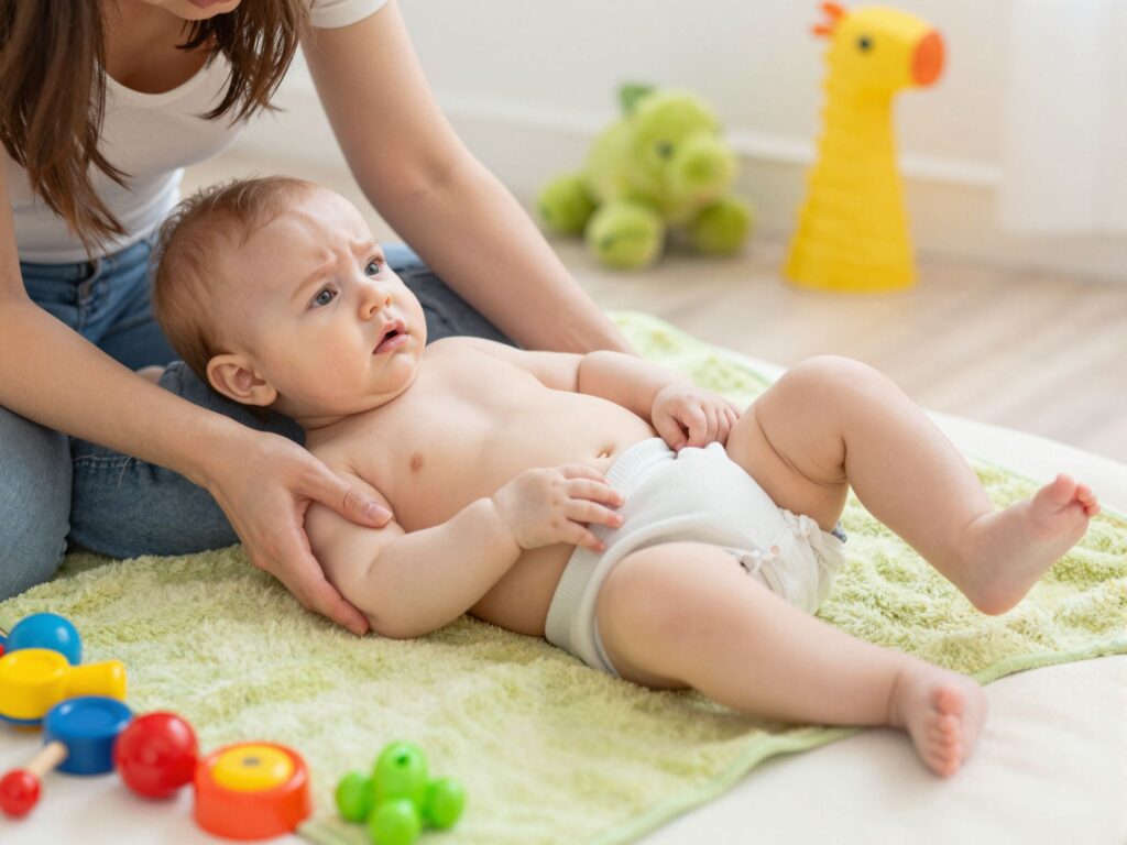 Hasfájás, puffadás a babánál? Lehet, hogy felborult a bélrendszerének egyensúlya