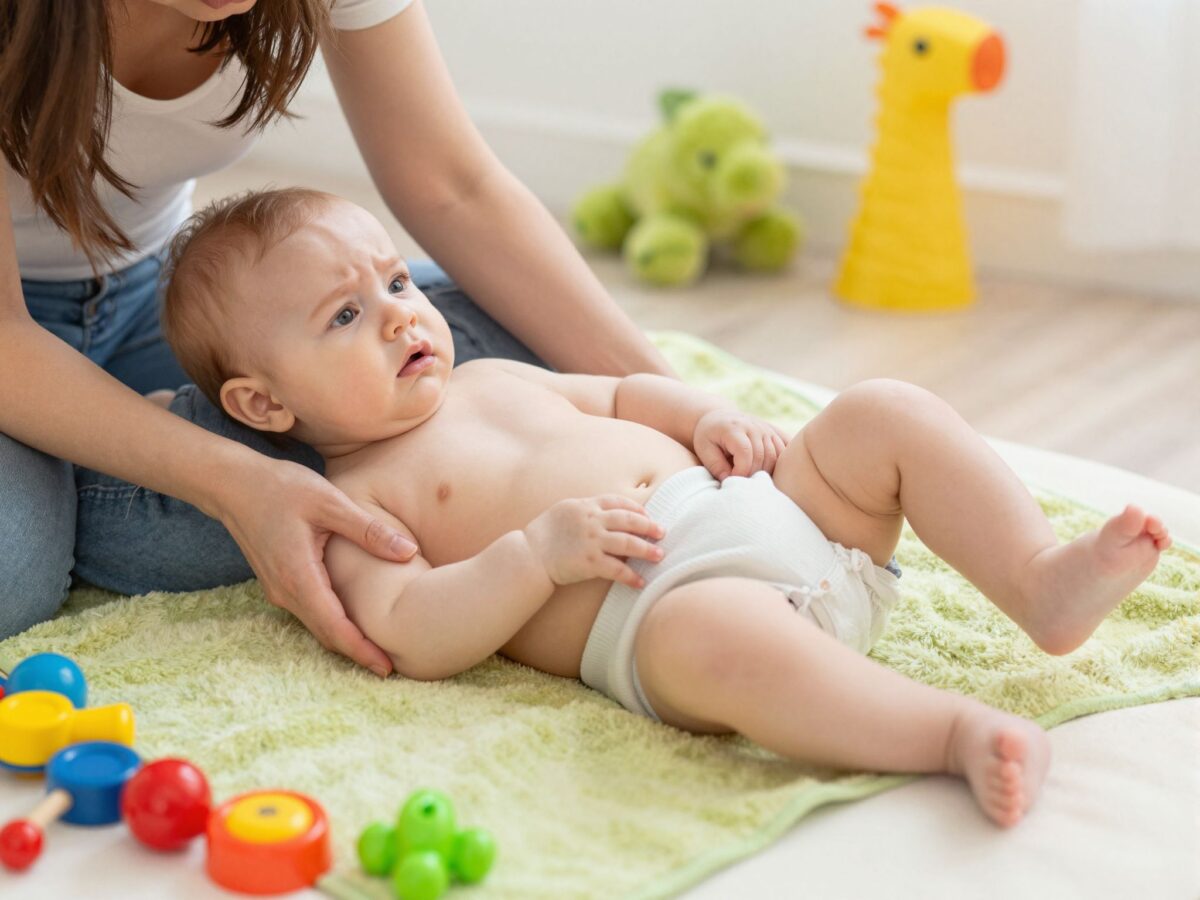 Hasfájás, puffadás a babánál? Lehet, hogy felborult a bélrendszerének egyensúlya