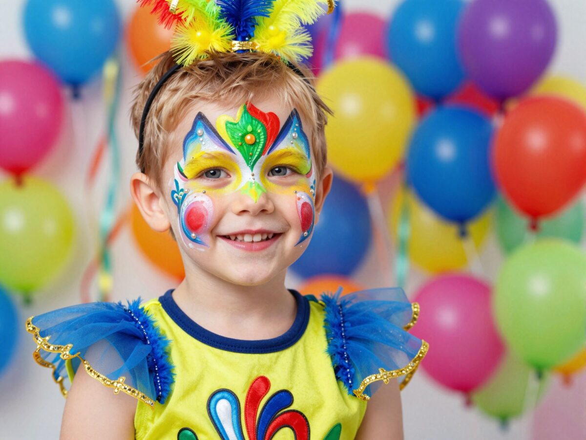 Hogyan készíts egyszerű, de nagyszerű arcfestést a farsangi jelmezhez?