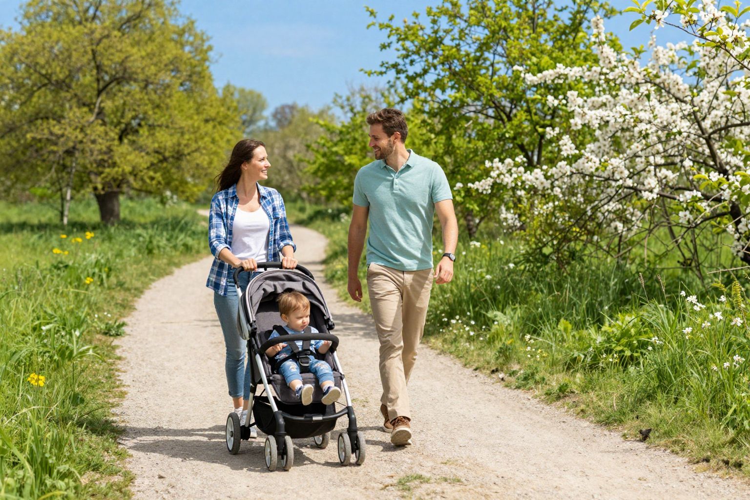 Tervezzük meg a túrát babakocsival barátságos ösvényeken!