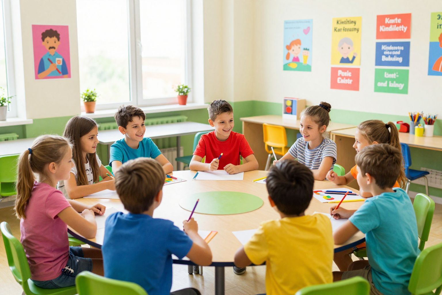 A KiVa-óra interaktív, játékos módon tanítja a bántalmazást.