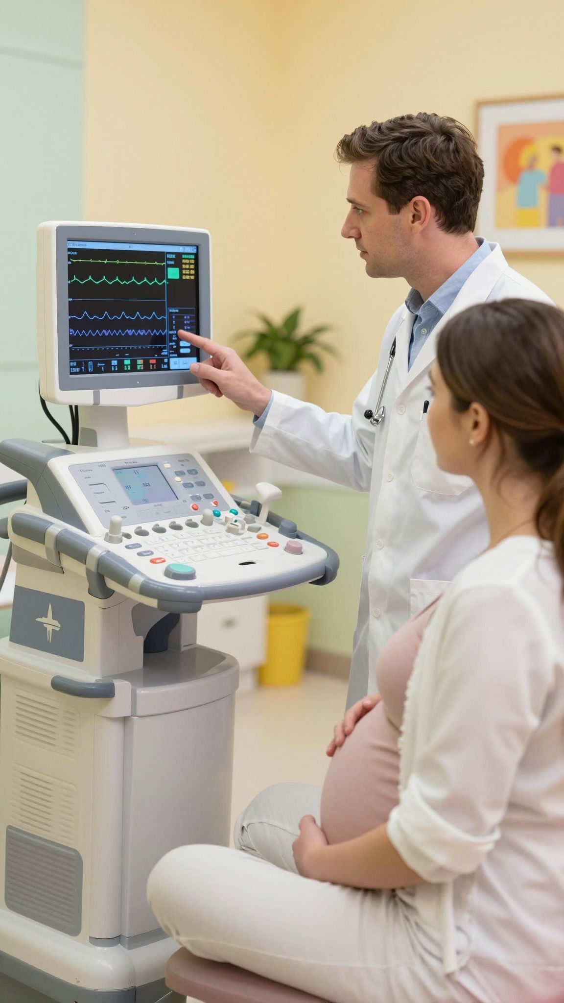 A CTG görbék a magzati állapotot tükrözik.