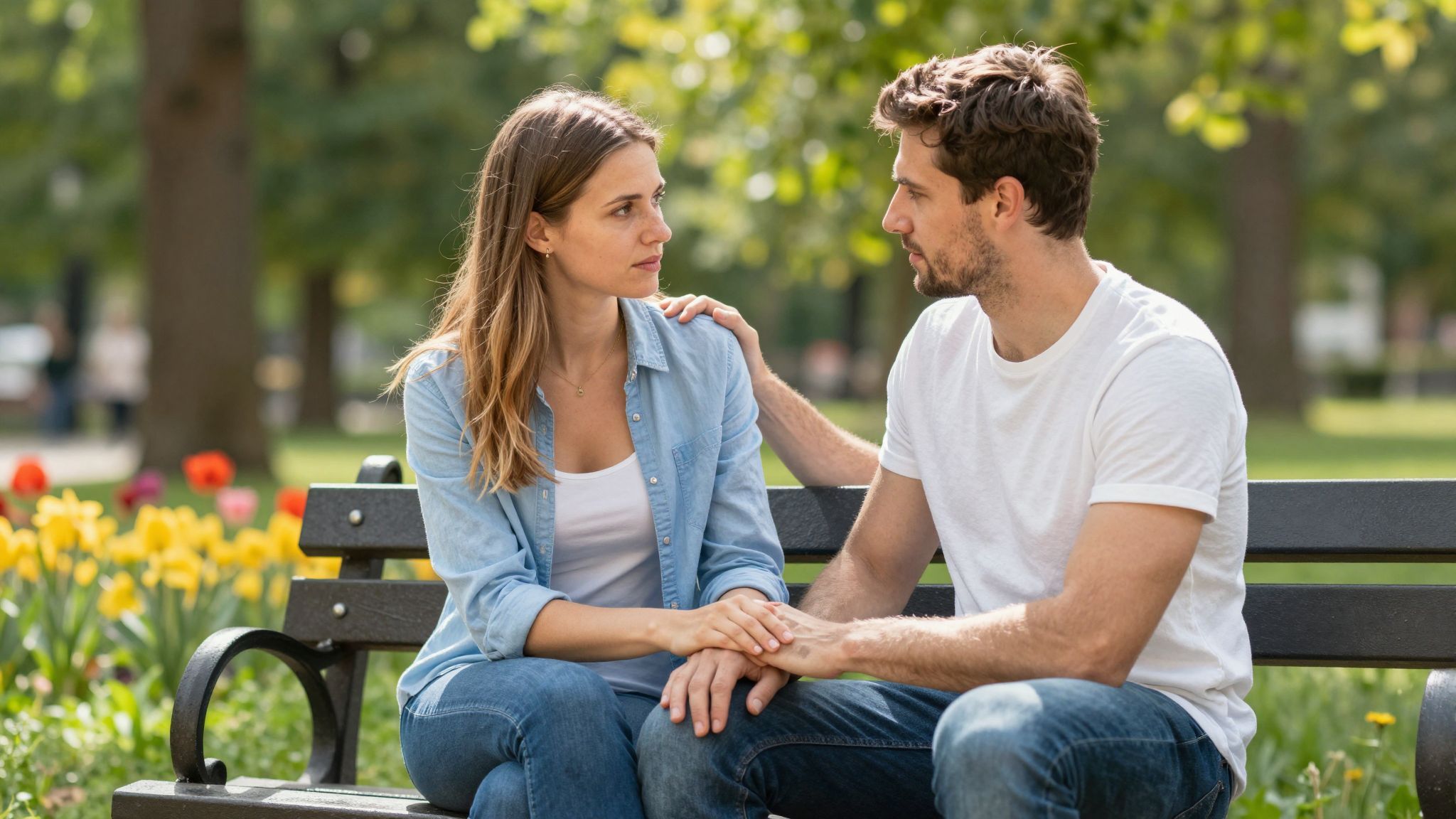 A párja érzelmi támogatása kulcsfontosságú a gyógyuláshoz.