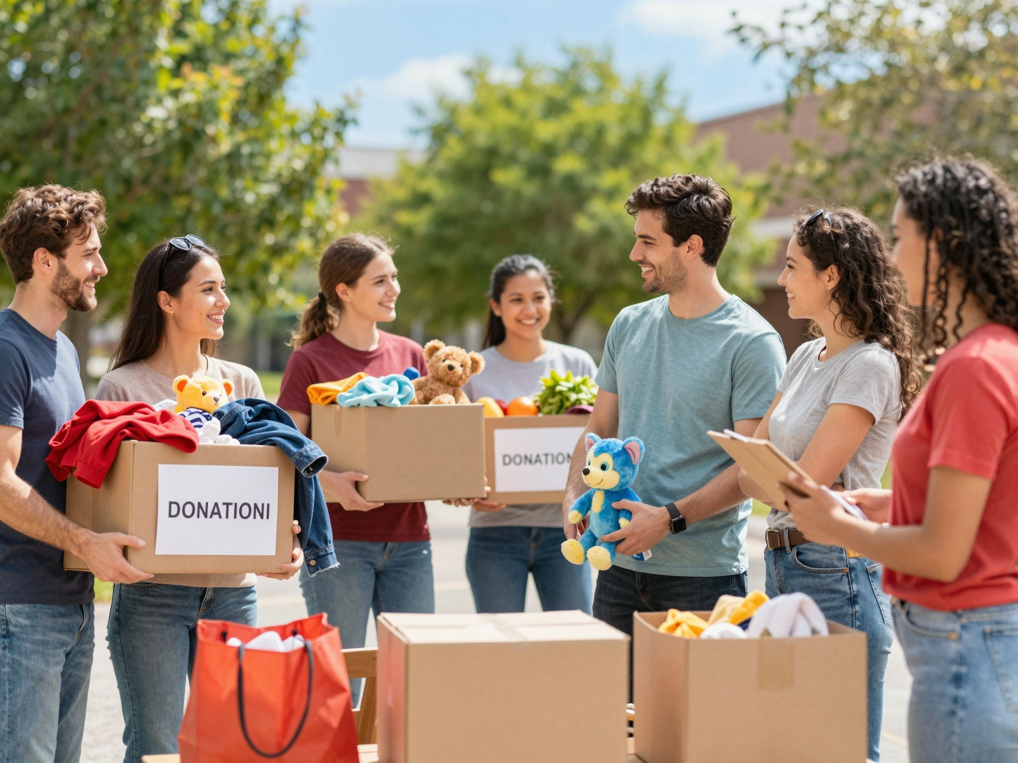 Tárgyi adományokkal konkrét szükségleteket fedezhetünk.
