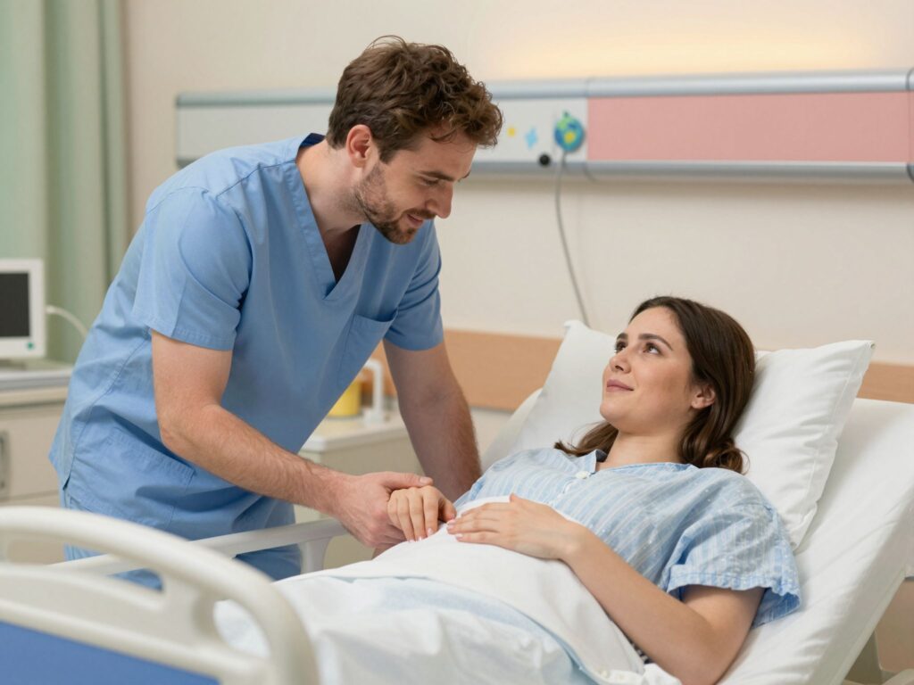 Hogyan tud segíteni az apa a szülés alatt? Konkrét tippek és tanácsok leendő apukáknak