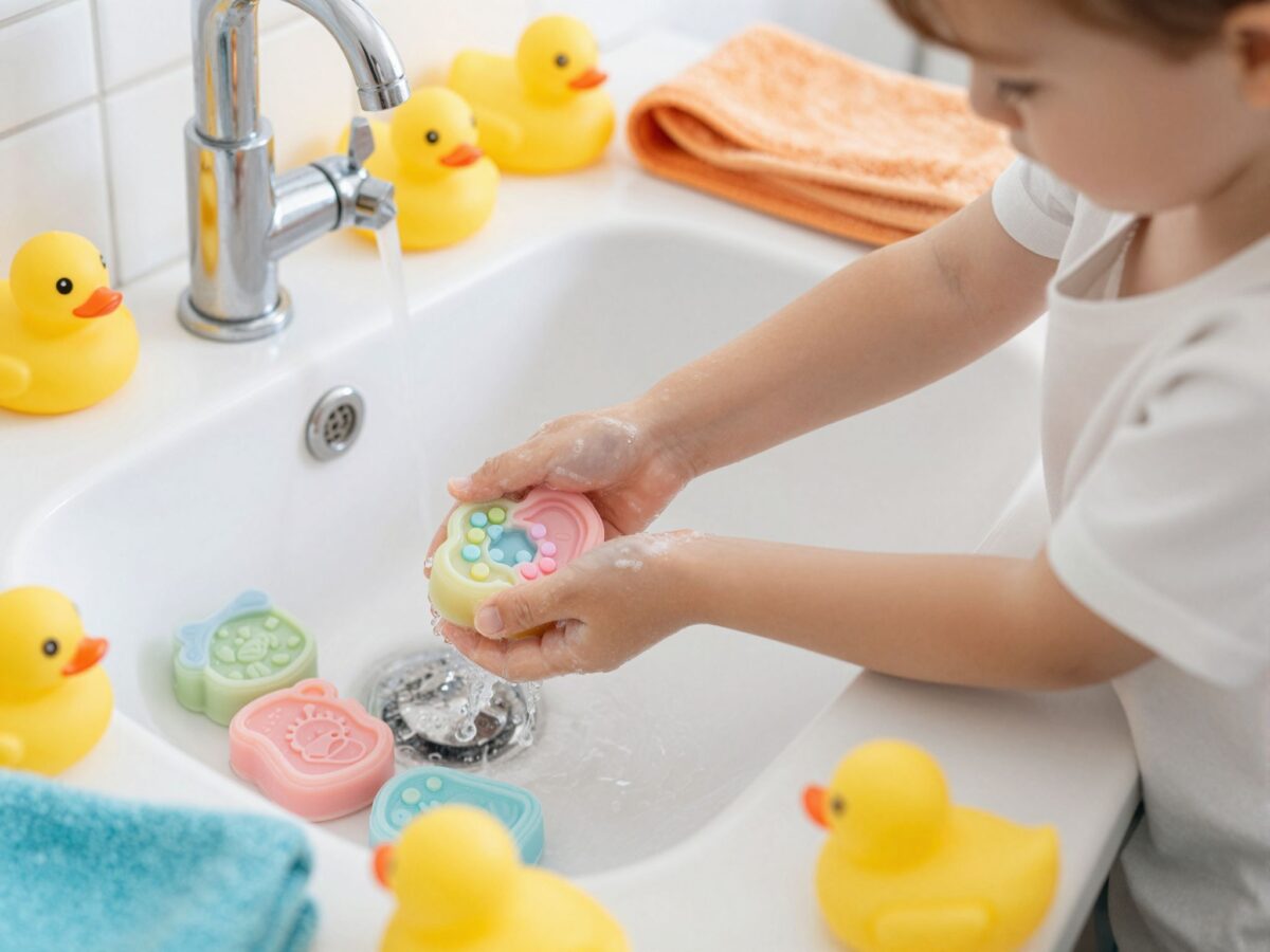 Hogyan vedd rá a gyereket a kézmosásra? Cuki formájú és házi készítésű szappanokkal