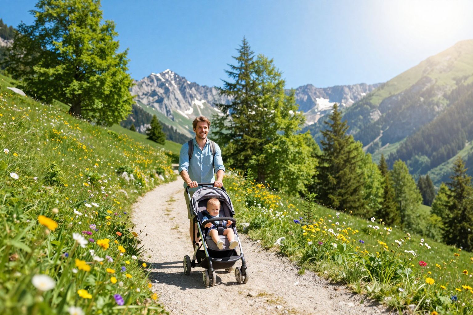 A hordozó könnyebb alternatíva a szűk ösvényeken.