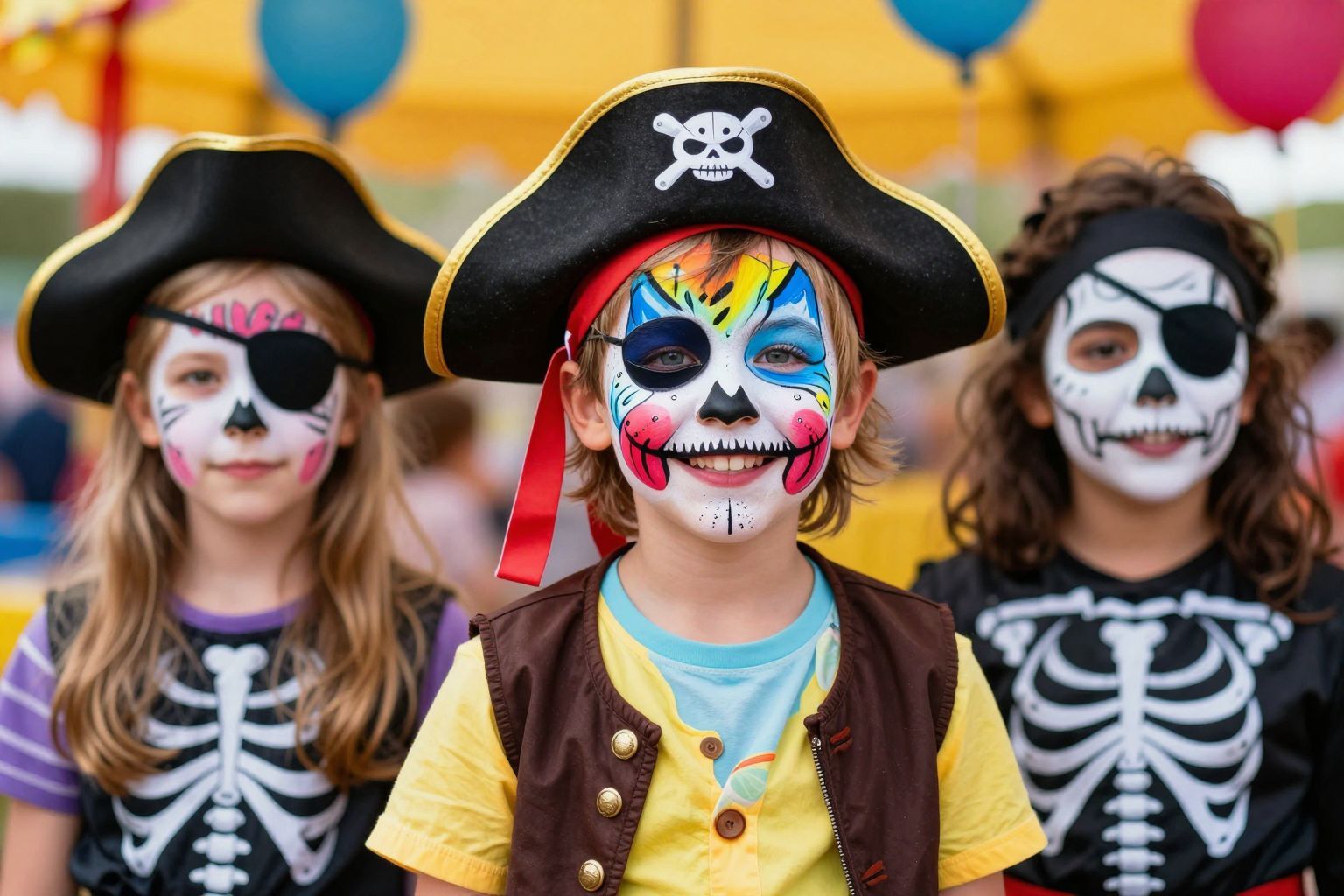 A kalózok és csontvázak népszerű választások farsangkor.