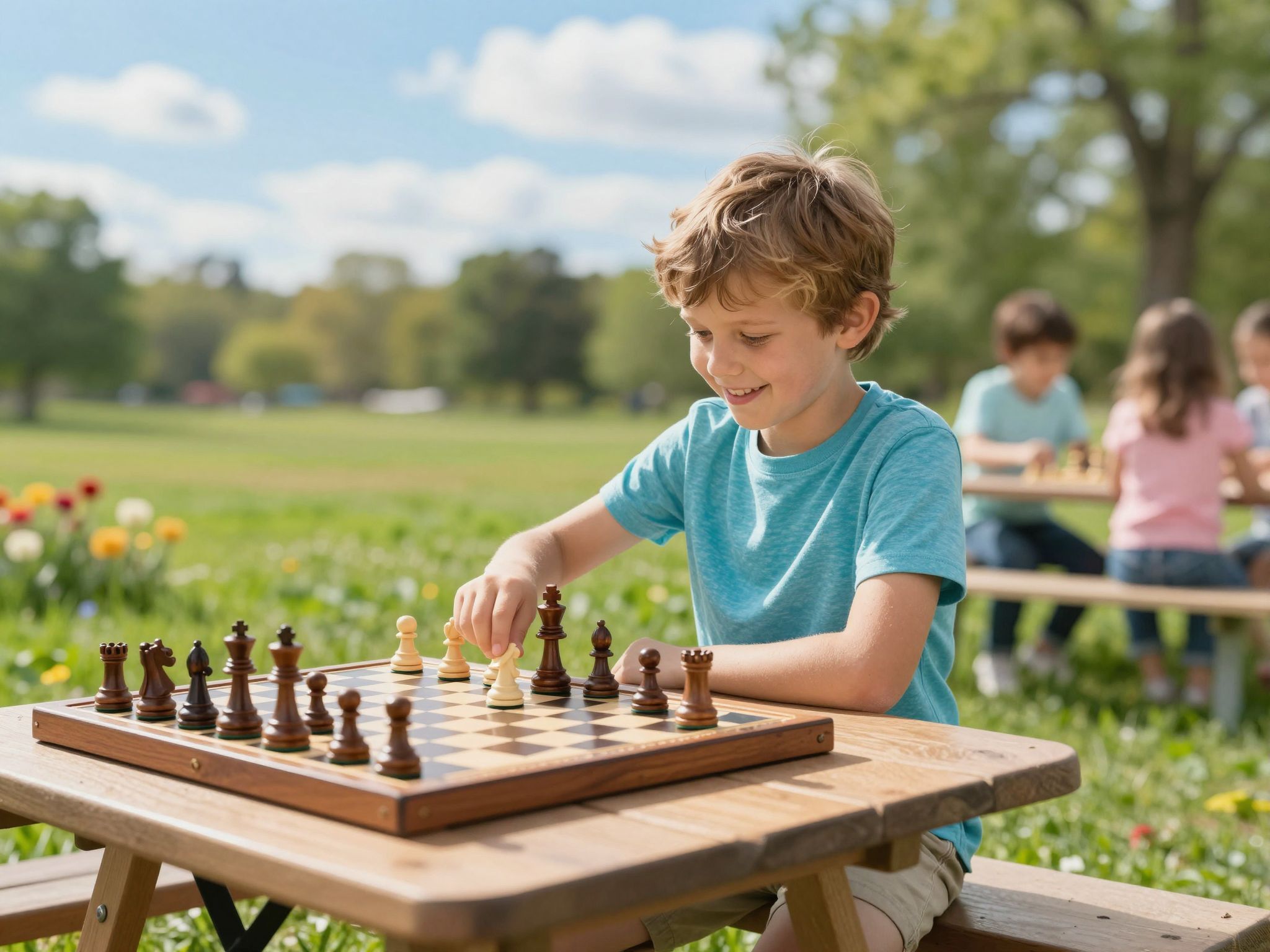 A sakk fejleszti a gyermekek problémamegoldó képességét.