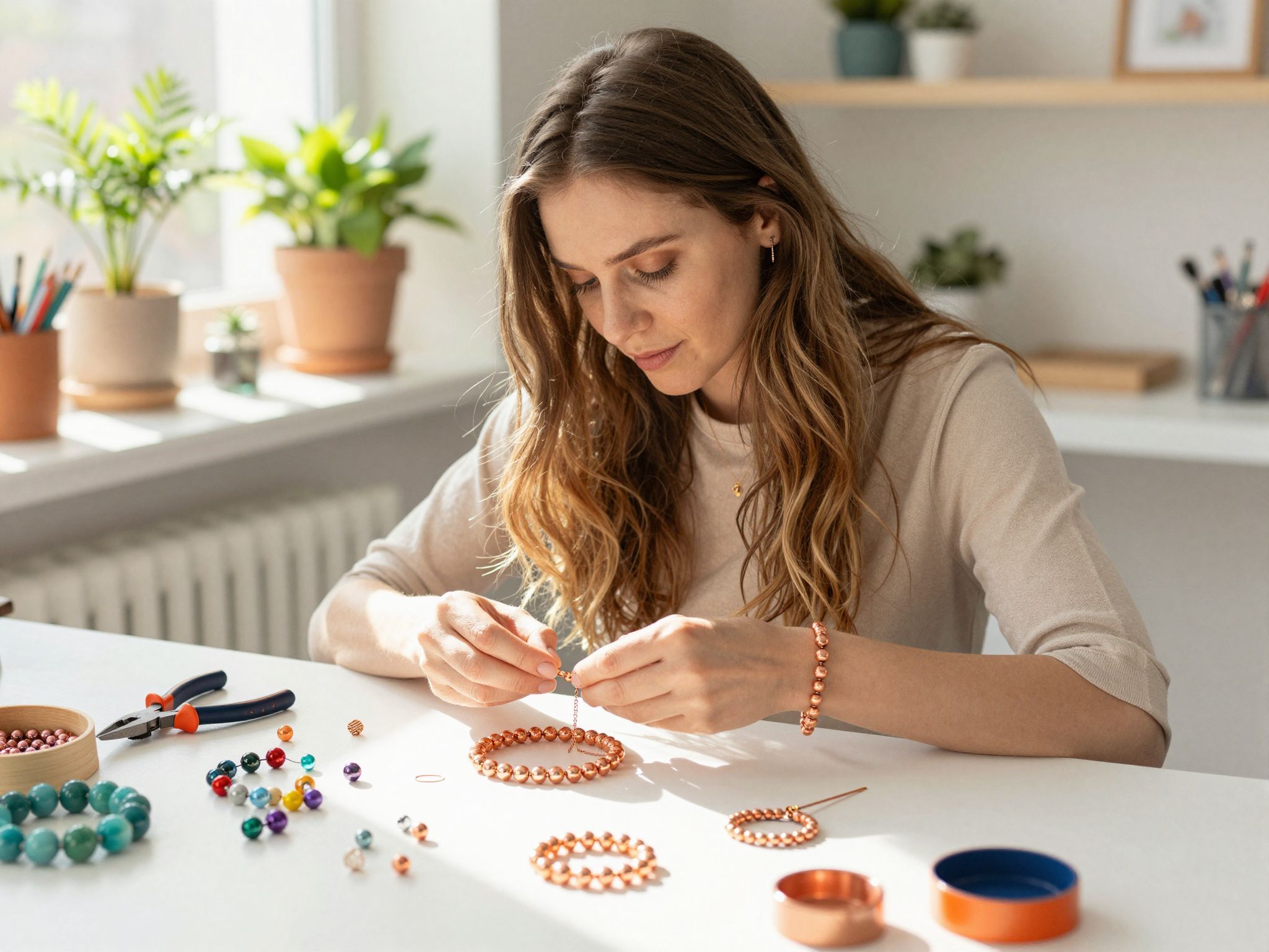 Rézgyöngy ajánlott sportolóknak és egészségtudatos felnőtteknek.