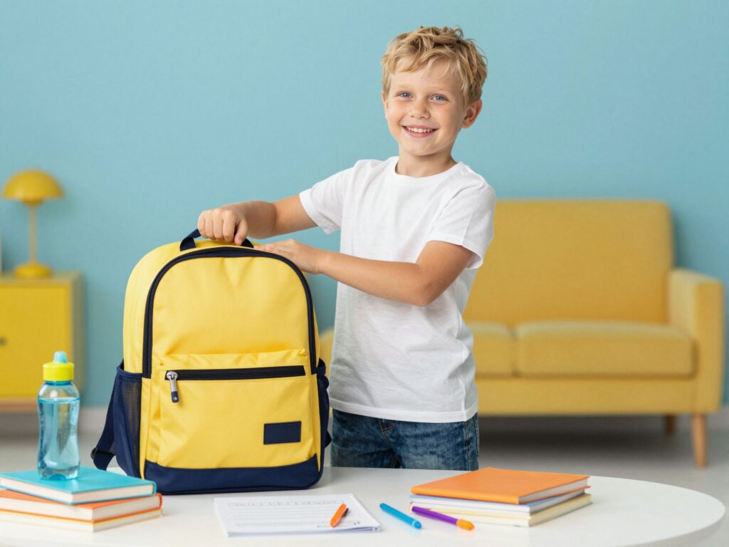 Könnyebb iskolatáska, egészséges hát: pakolási lista és testtartás