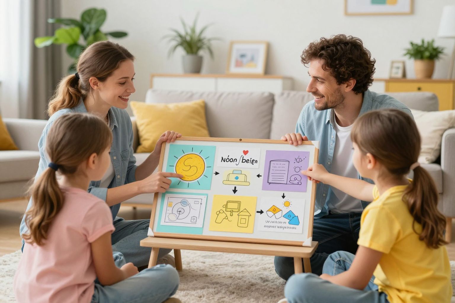 A közös probléma megoldás erősíti a családi kötelékeket.