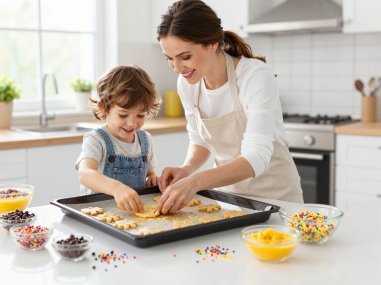 Közös sütés a gyerekkel: egyszerű és finom kekszek minden alkalomra