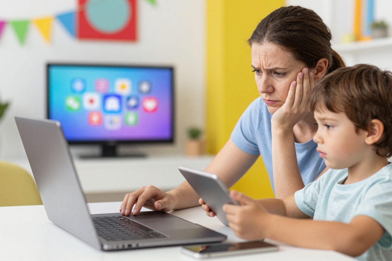 A tudatos használat védheti a gyerekeket a veszélyektől.