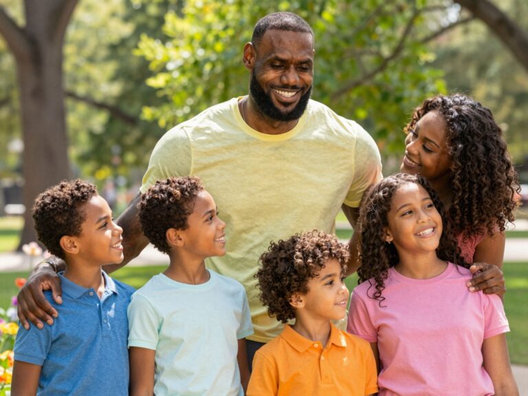 LeBron James és a család: Hogyan egyezteti össze a szupersztár karriert az apasággal?