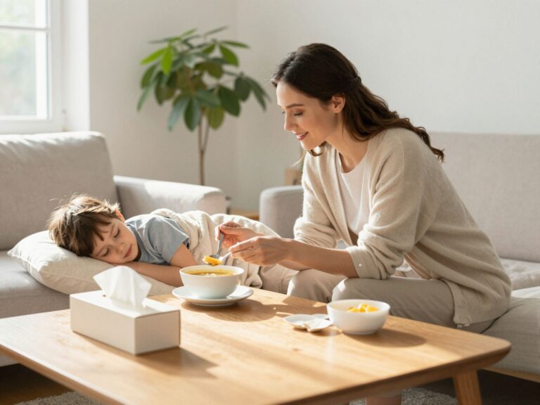 Megfázás az első hetekben: biztonságos otthoni segítség és riasztó jelek