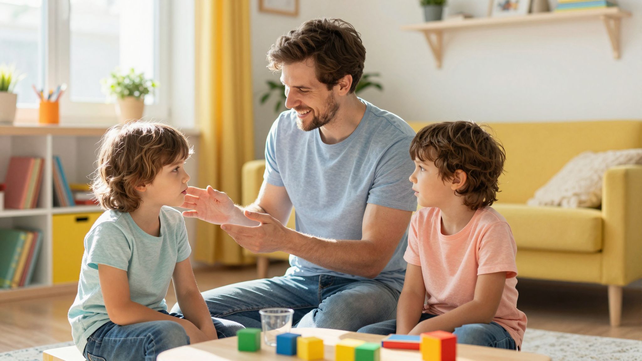 Fontos a türelem és a következetesség a tanításban.