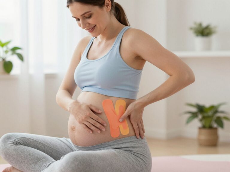 Mi az a kinesio-tape és hogyan segít a terhességi panaszokon?