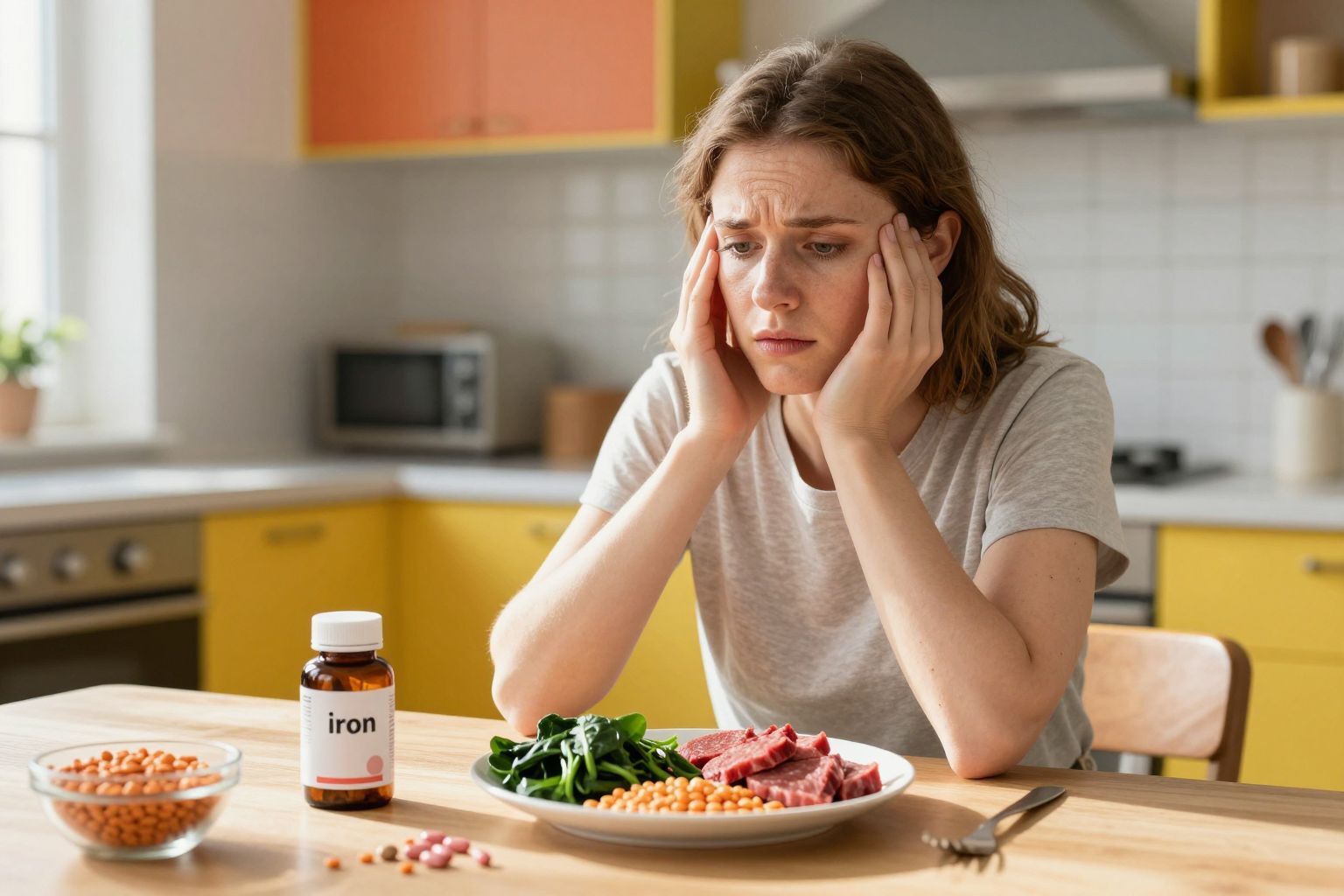 A ferritin hiánya gátolja a vas hatékony felszívódását.