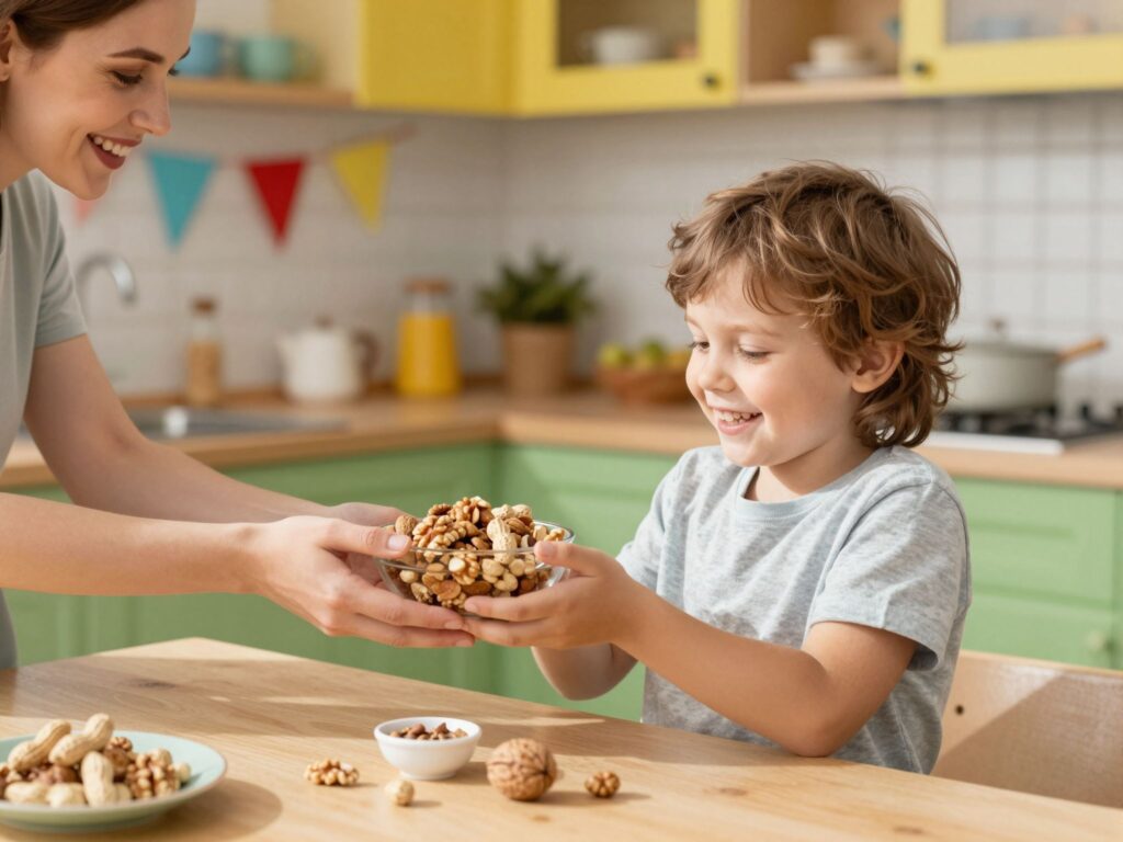 Mikor adhatsz mogyorót és diót a gyereknek? Az allergia megelőzése és a biztonság
