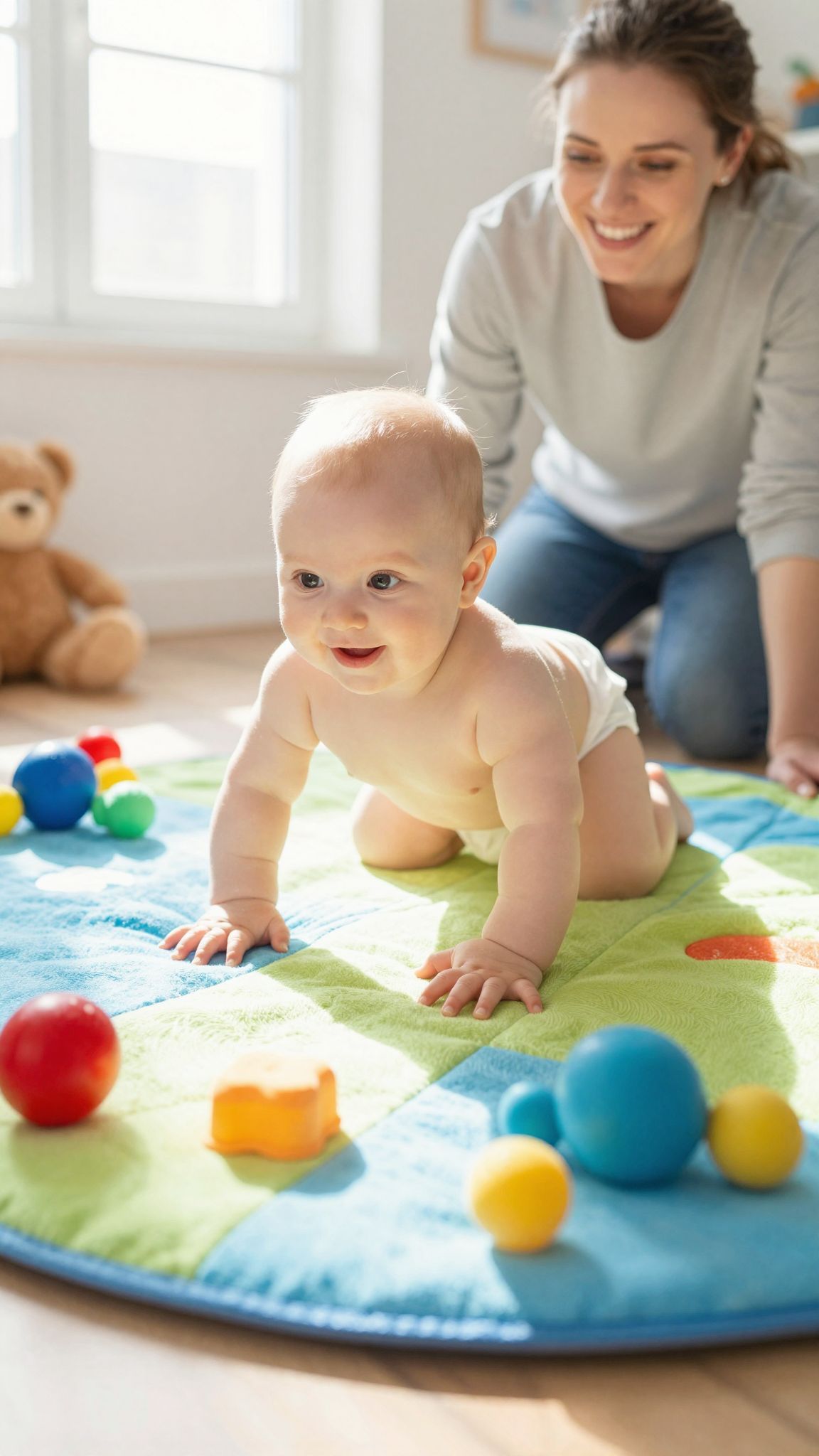 Ha a csecsemő nem esemény után fejlődik, szakember kell.