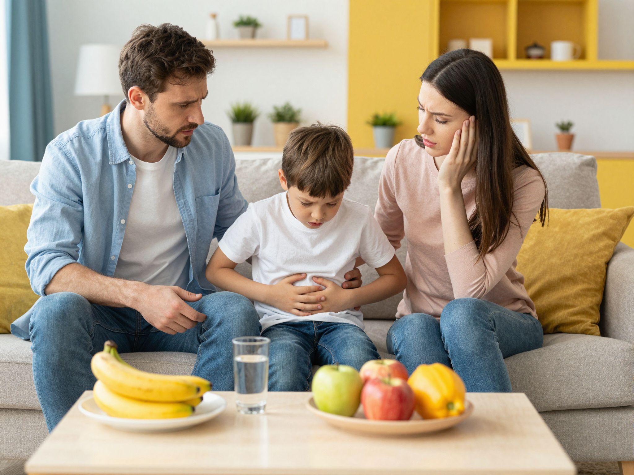 Ha súlyos dehidratáció tünetei jelentkeznek, orvoshoz kell fordulni.