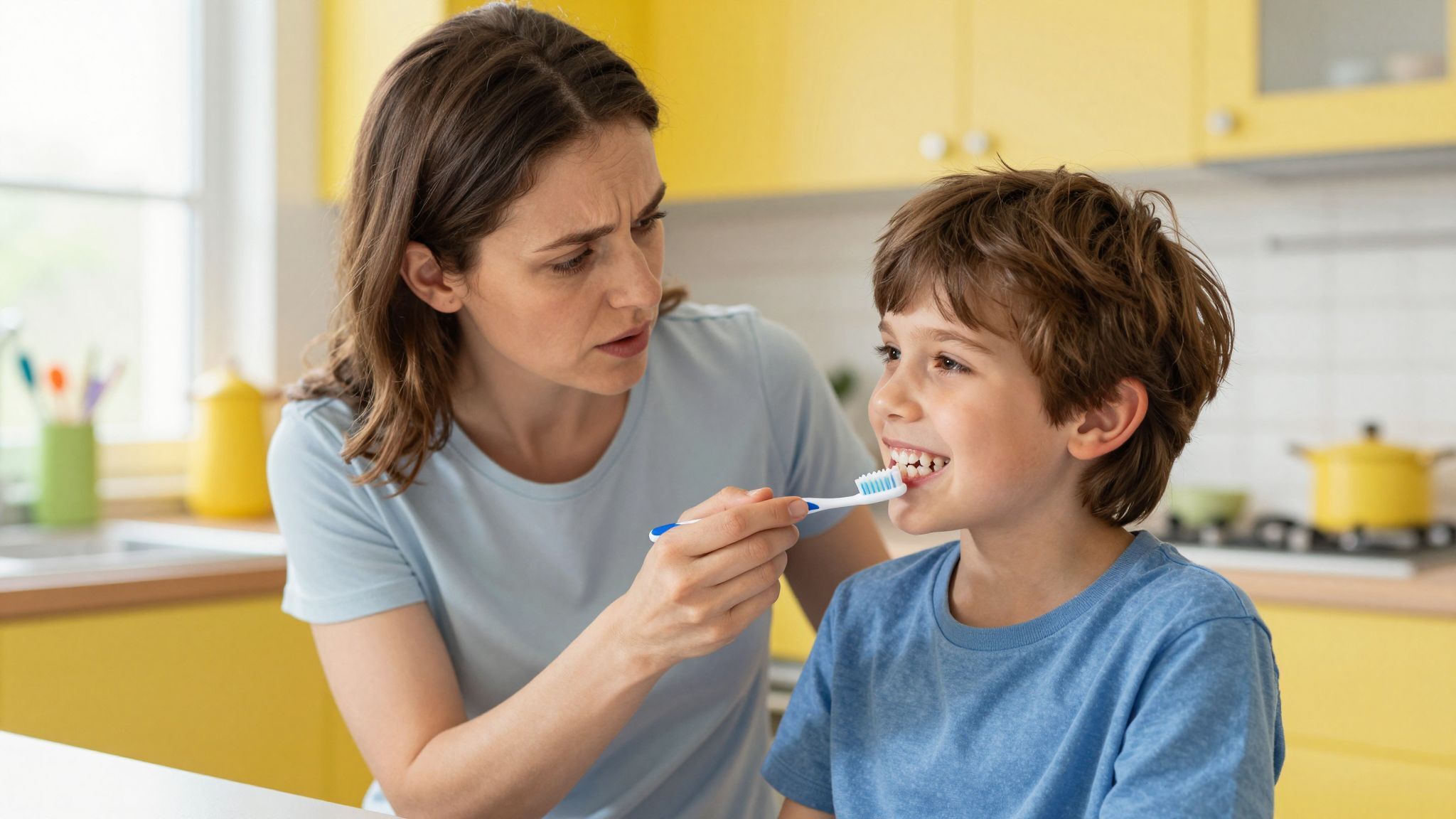 Az elszíneződött fogakat dentálhigiénikus segíthet fehéríteni.