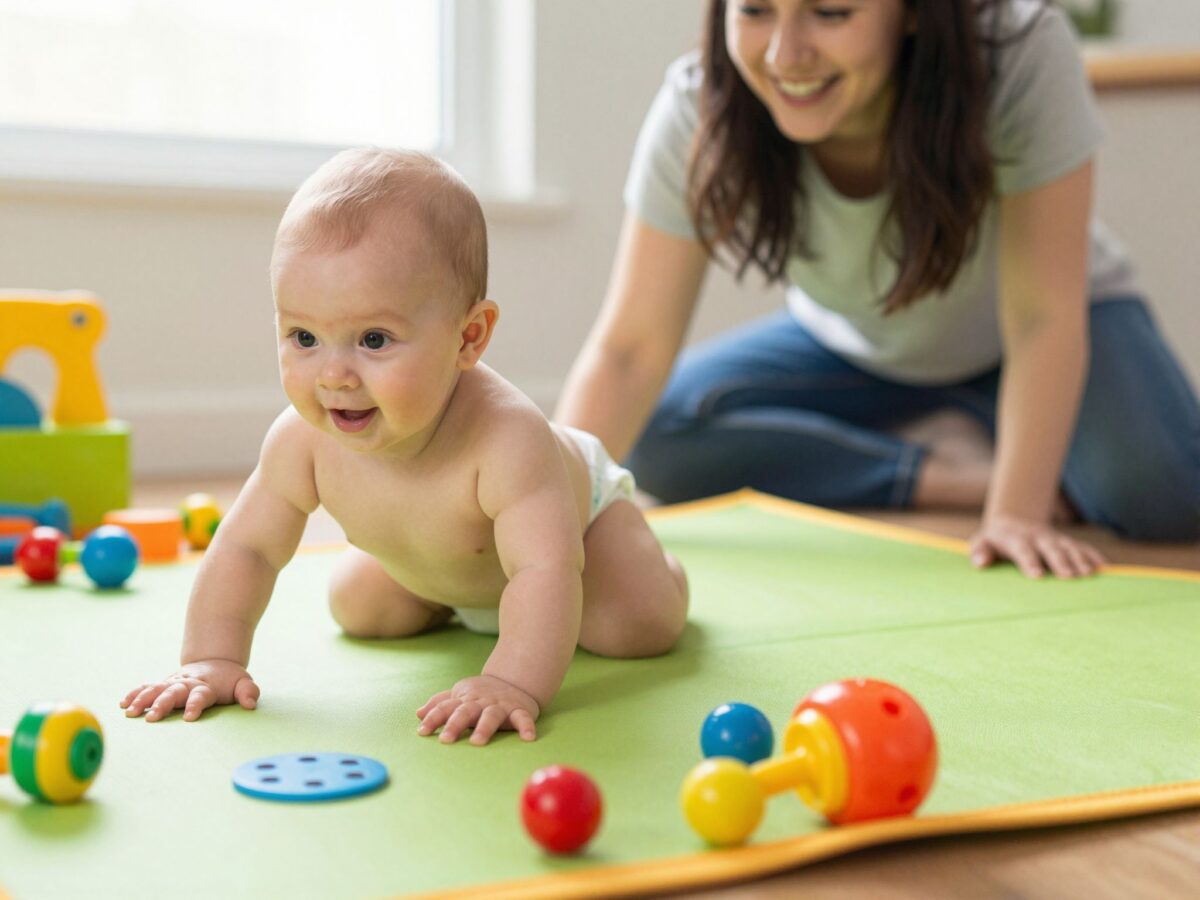 Mit tud egy 10 hónapos baba – Mozgás, beszéd, játék