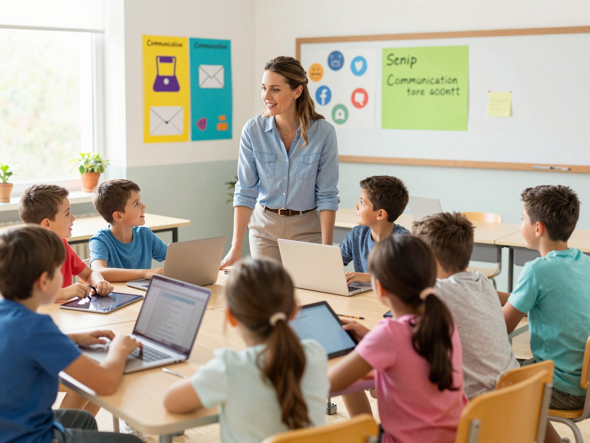 A digitális kommunikációs készségek fejlesztése elengedhetetlen a gyerekeknek.