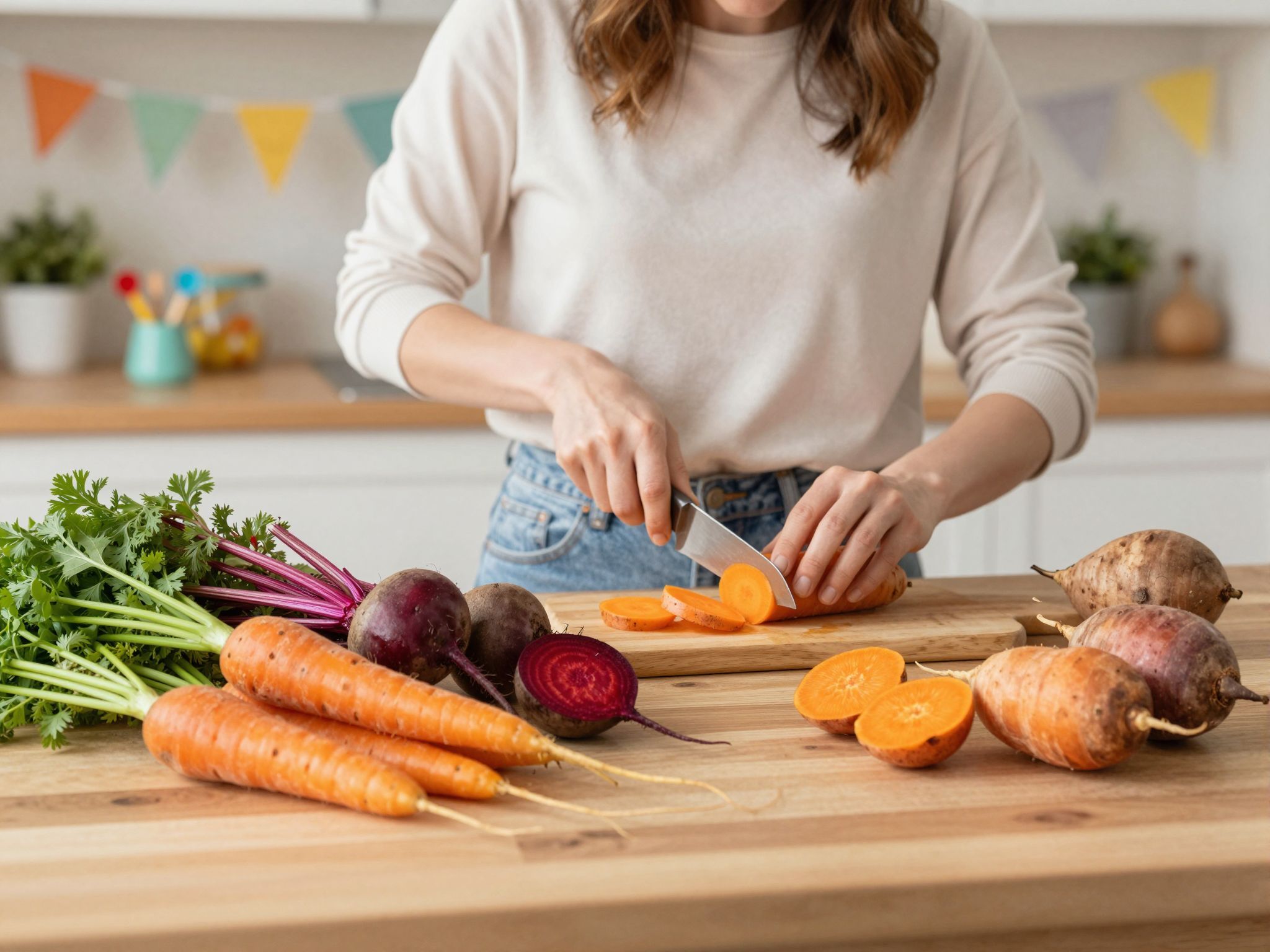 A gyökérzöldségek gazdag tápanyagforrást kínálnak a babáknak.