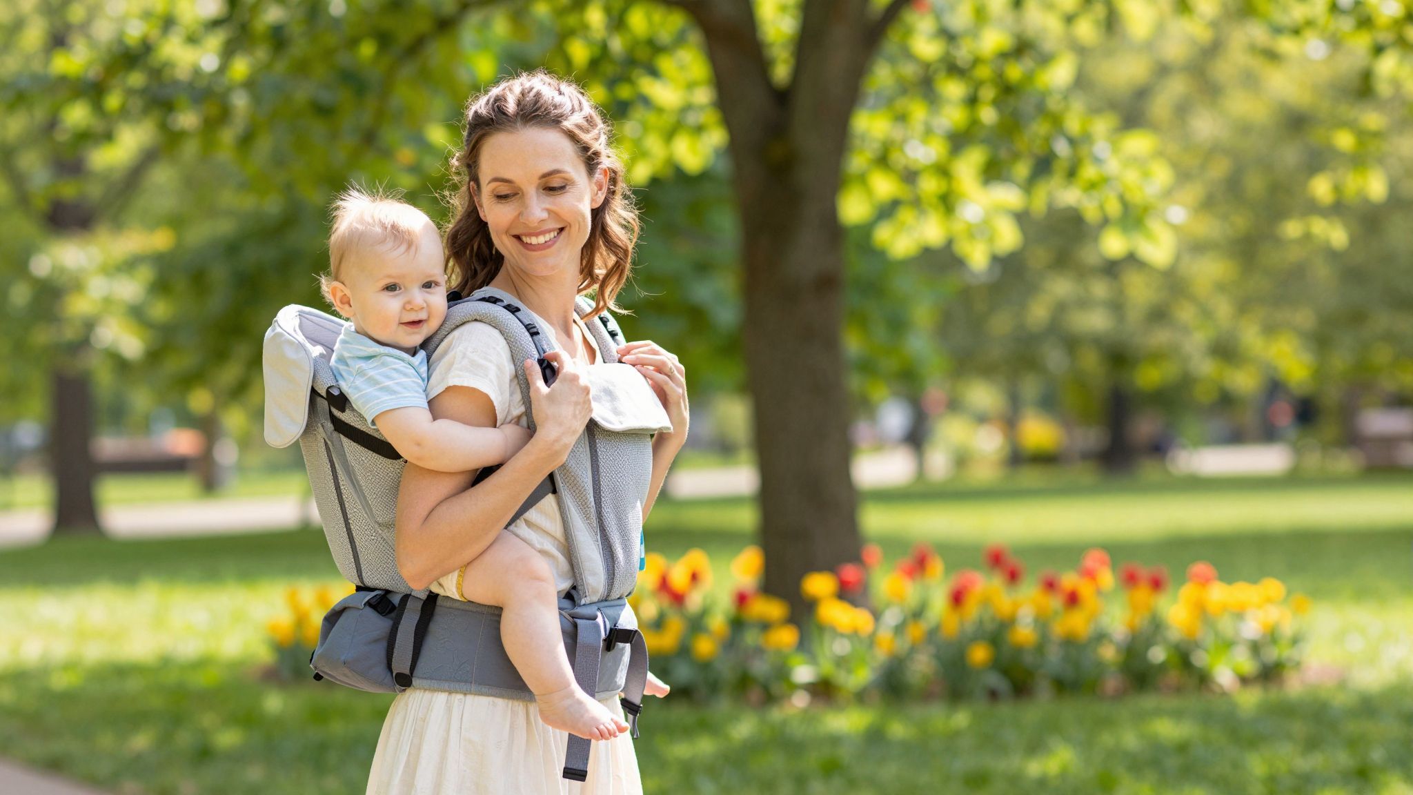 Használj könnyű anyagból készült hordozót a forróságban!