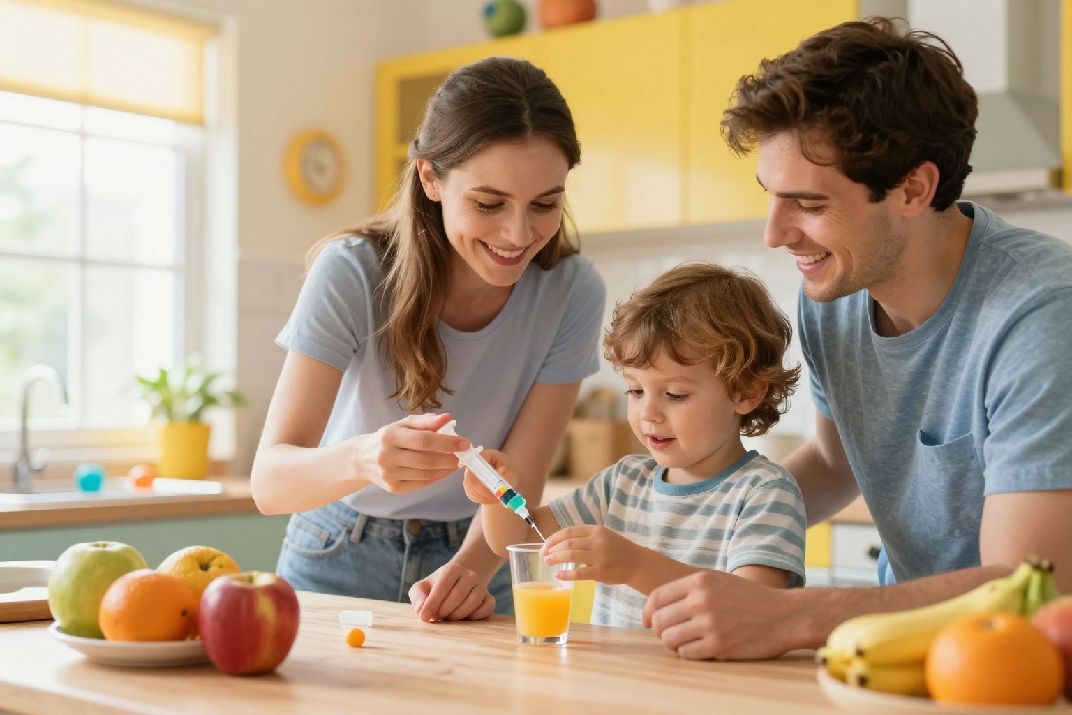 A kisgyermekek pszichológiai trükkjeivel könnyebb beadni a gyógyszert.