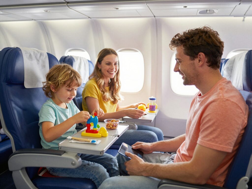 Repülés gyerekkel stressz nélkül: ülésválasztás, szórakoztatás, nasik