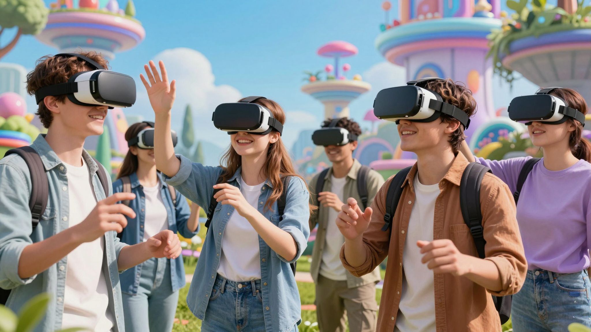 A metaverzumban a szociális interakciók új dimenziókat nyitnak.