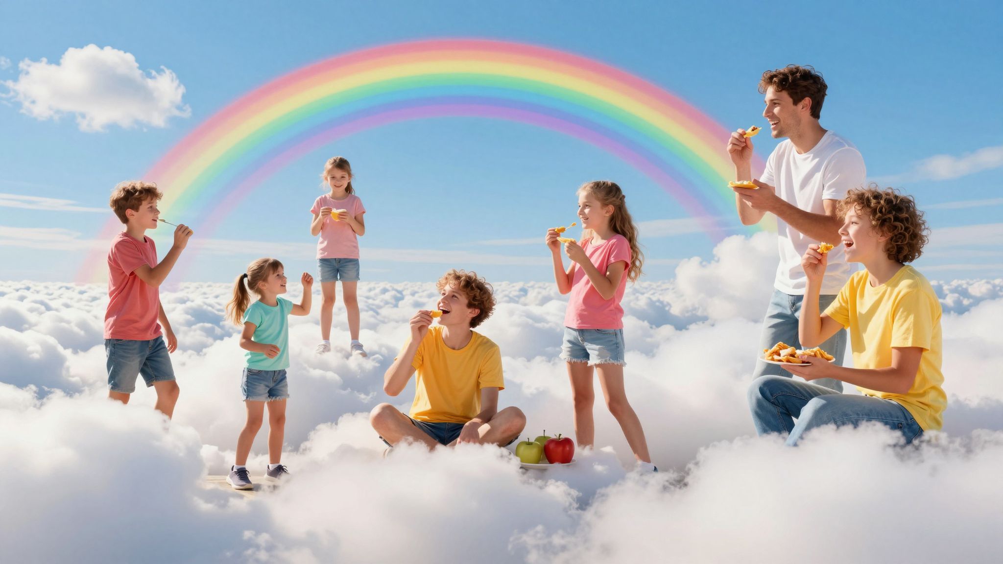 Felhő feletti játékok: kaland és szórakozás kis utazóknak!