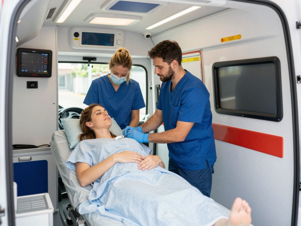 Szülés a mentőautóban: mit kell tudni a sürgősségi ellátásról?